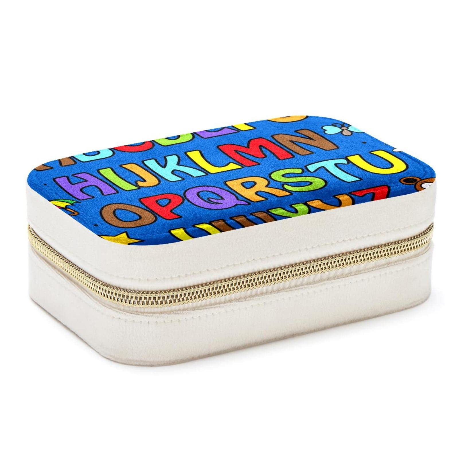 Boîte à bijoux de voyage initiale : l'écrin compact pour vos déplacements