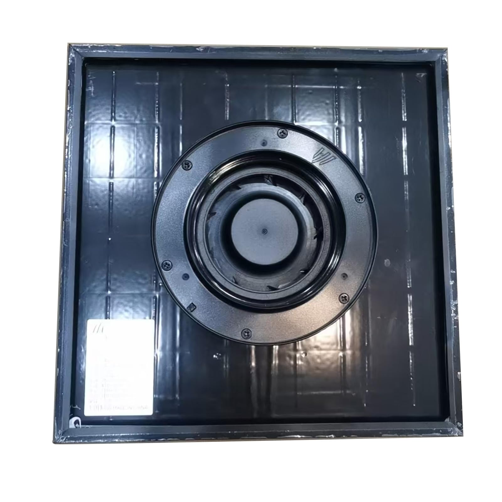 8W Solar Power Ventilation Fan Without Battery Solar Roof Vent Fan Weatherproof Shell for Sheds Greenhouses Cabins Vent