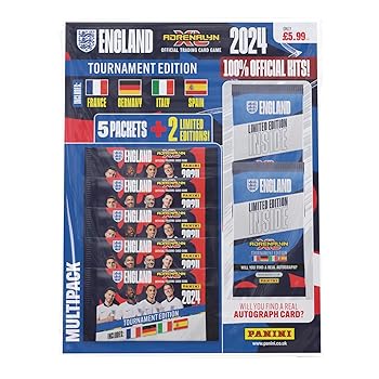 Panini England Adrenalyn XL 2024 Official Tournament Edition Trading Cards-Multipack