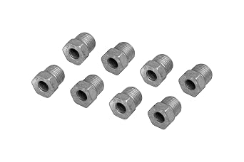 4LIFETIMELINES Steel Tube Nut, 1/4 1/2-20 Inverted, 10/bag