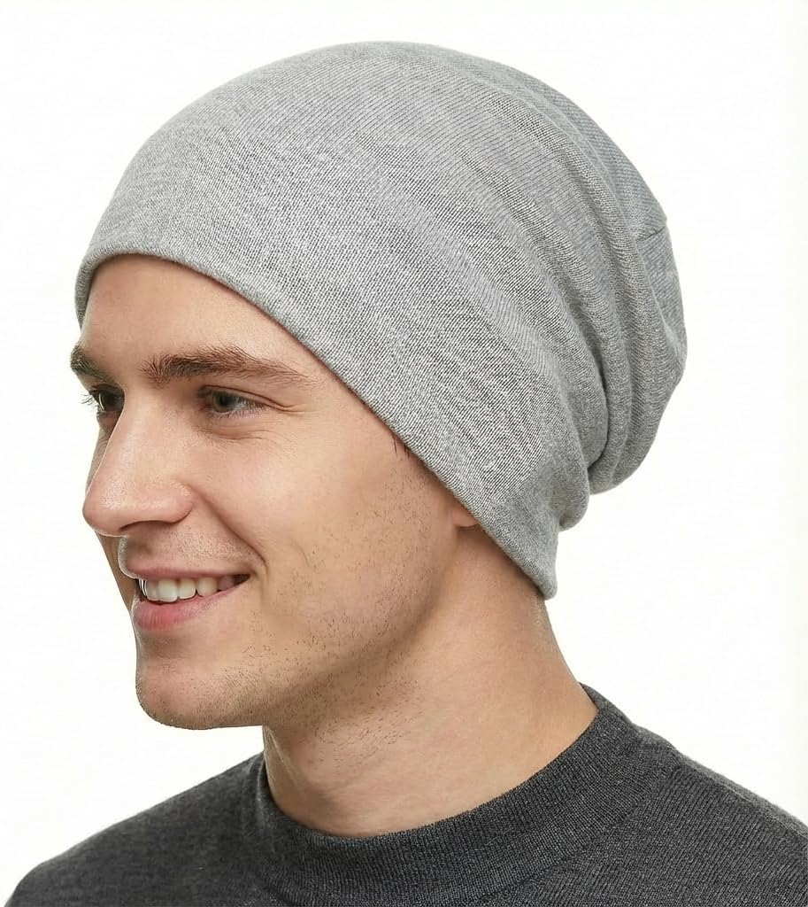 Woolinkin 100% Merino Wool Beanie - Unisex 260gsm Midweight Double-Layer Winter Hat - Image 2