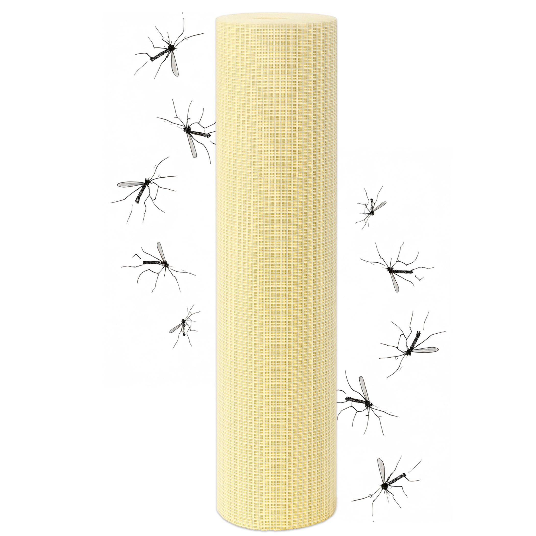Buildingshop Plastic Mosquito Mesh Net Roll for Windows & Doors - Factory Outlet (Non-Stitched) in Roll Form (3 X 6.6 Fts)-image-37