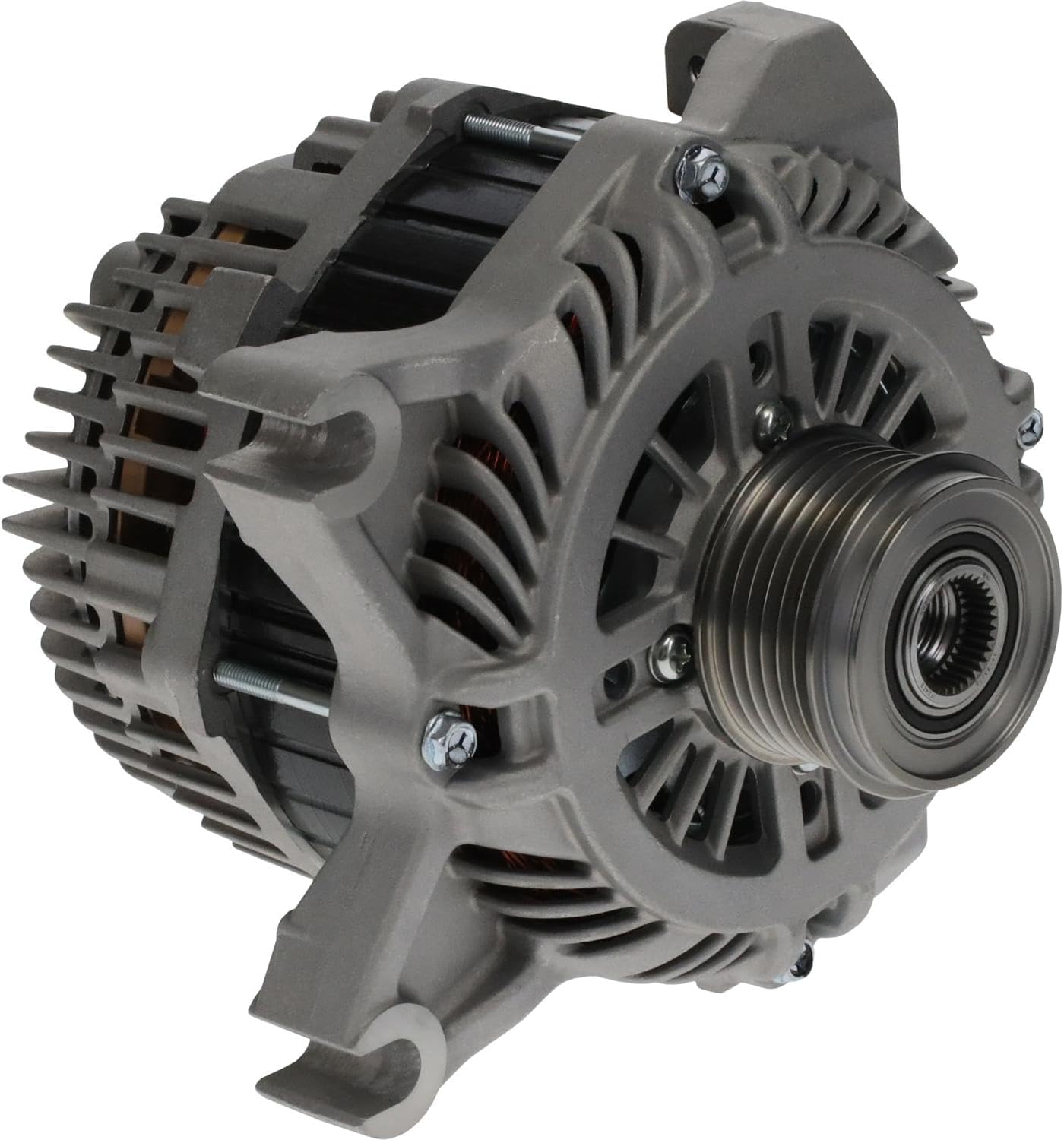 OEG Parts New Alternator Compatible With 2004-2011 Compatible With Crown Victoria 4.6L V8 04 05 06 07 08 09 10 11 Police 200A Mercury Grand Marquis 2004 A4TJ0181, FW7310346AC, AMT0126, 40048110