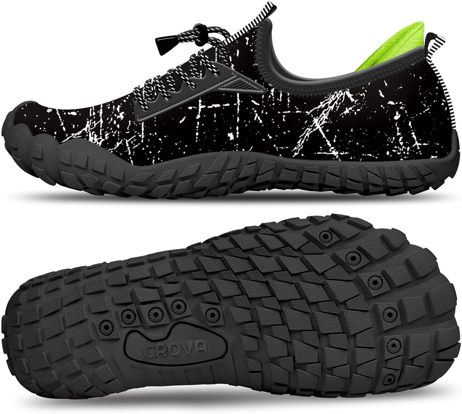 Built-in Heel Grips Water Shoes for Kids Girls Boys Hiking Wide Barefoot Swim Beach Pool Big Kid