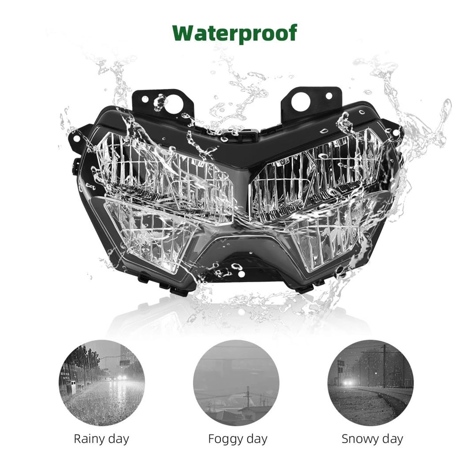 Amazon.co.jp: オートバイのヘッドランプ For KAWASAKI Z400 Z650 2020