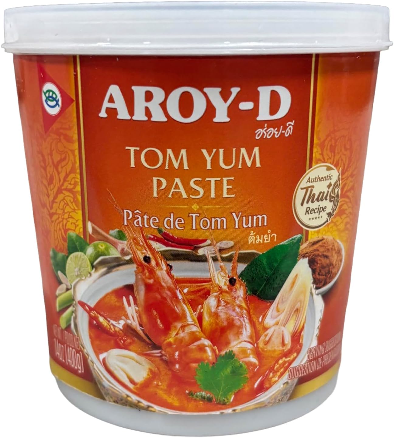 14oz Aroy D Tom Yum Paste (Pack of 1)