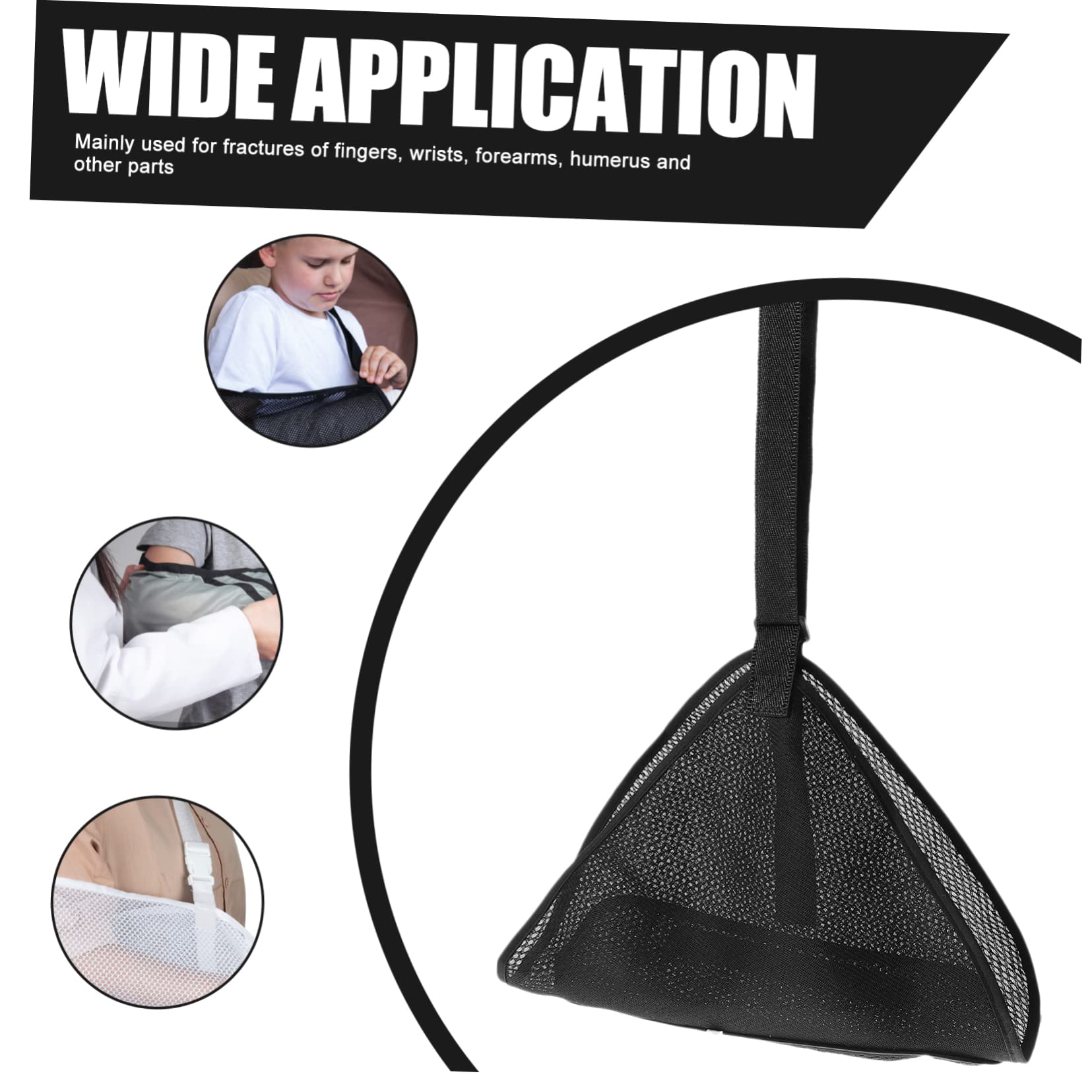 CIYODO Arm Sling Brace for Injury Relief Breathable Shoulder Sling Support for Elbow Fracture Adjustable Arm Hanging Straps