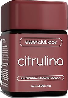 CITRULINA (L CITRULINILARGININA) - Fórmula Avançada com Máxima Absorção - 60 Cápsulas