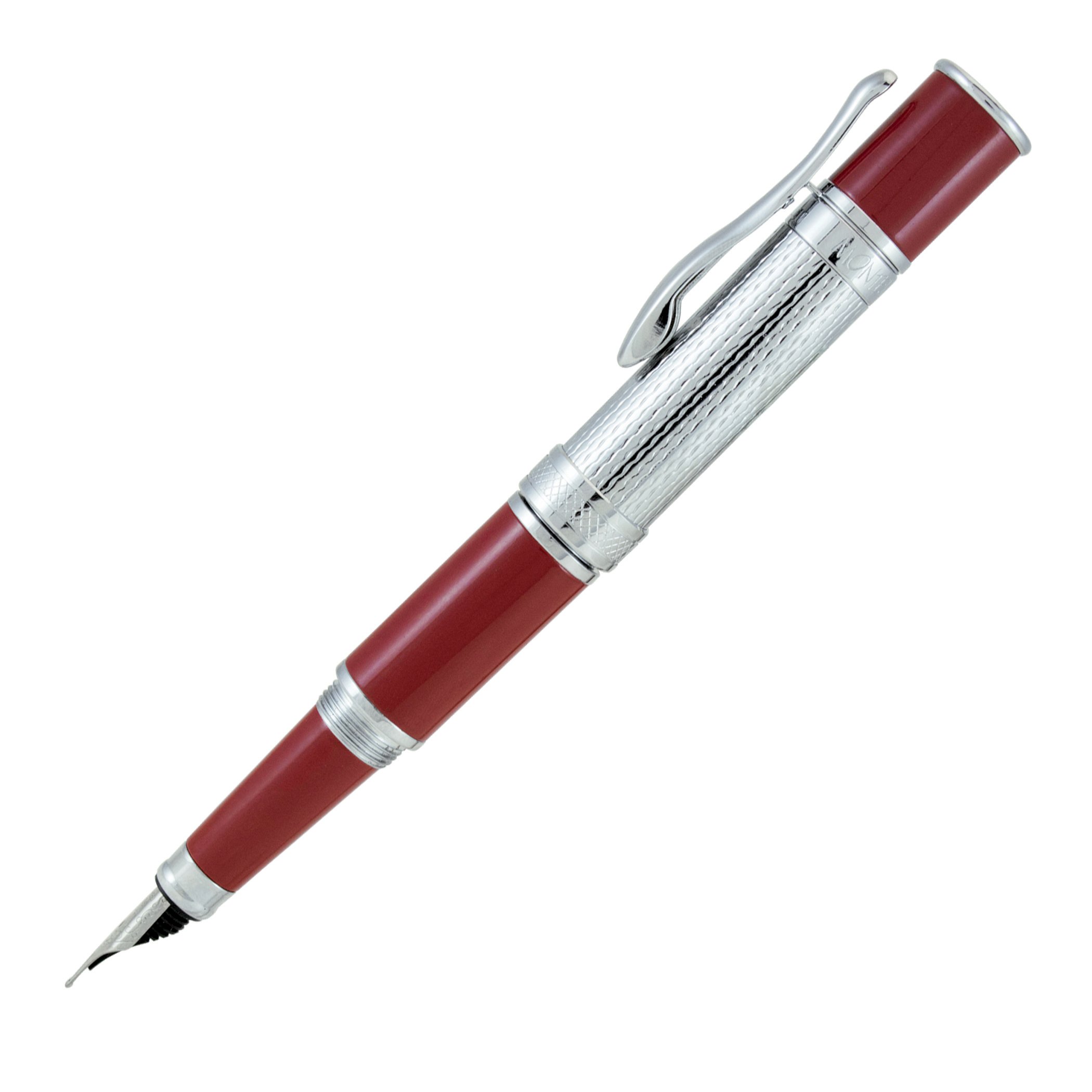 Amazon | モンテベルデ 万年筆 ミニジュエリア バーガンディバーレイ  