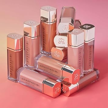 Anastasia Beverly Hills Lip Velvet - Soft Matte Velvet Lip Mousse with Full-Pigment Color for Smooth Blurred Lips and Lightweight Comfortable Wear - Softy