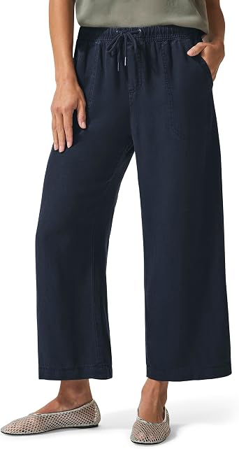 Splendid Womens Angie Crop Wide Leg Pant