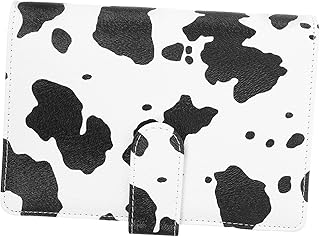 STOBOK Clipes De Pasta Caderno Almofadas De Notas Scrapbook Livro De Notas Dinheiro Fichário Shell 6 Anéis Fichário Fichário De Memória Livro Shell Bloco De Notas Concha Protetora