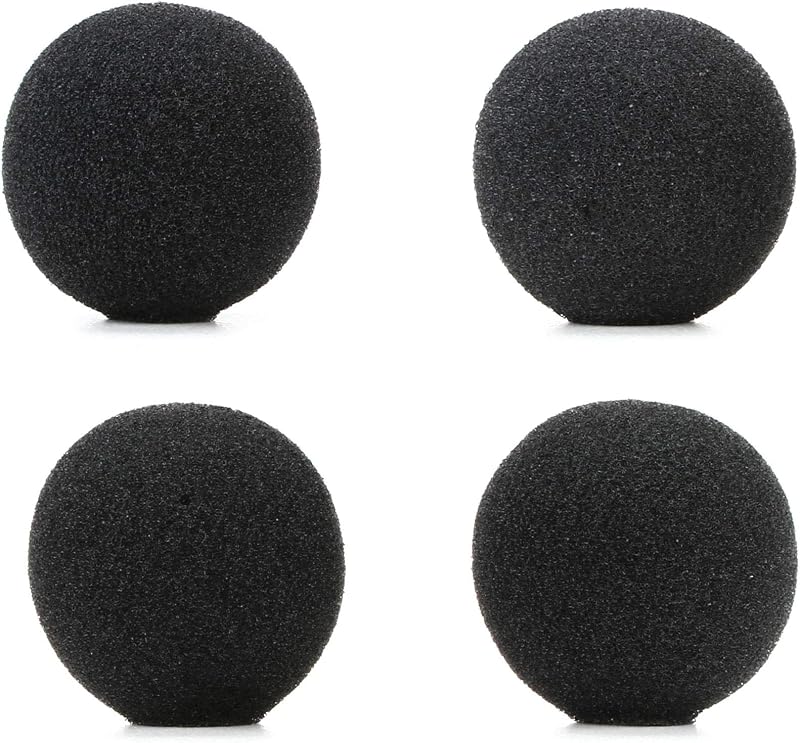 Shure RK355WS Black Foam Windscreens for SM93, Set of 4