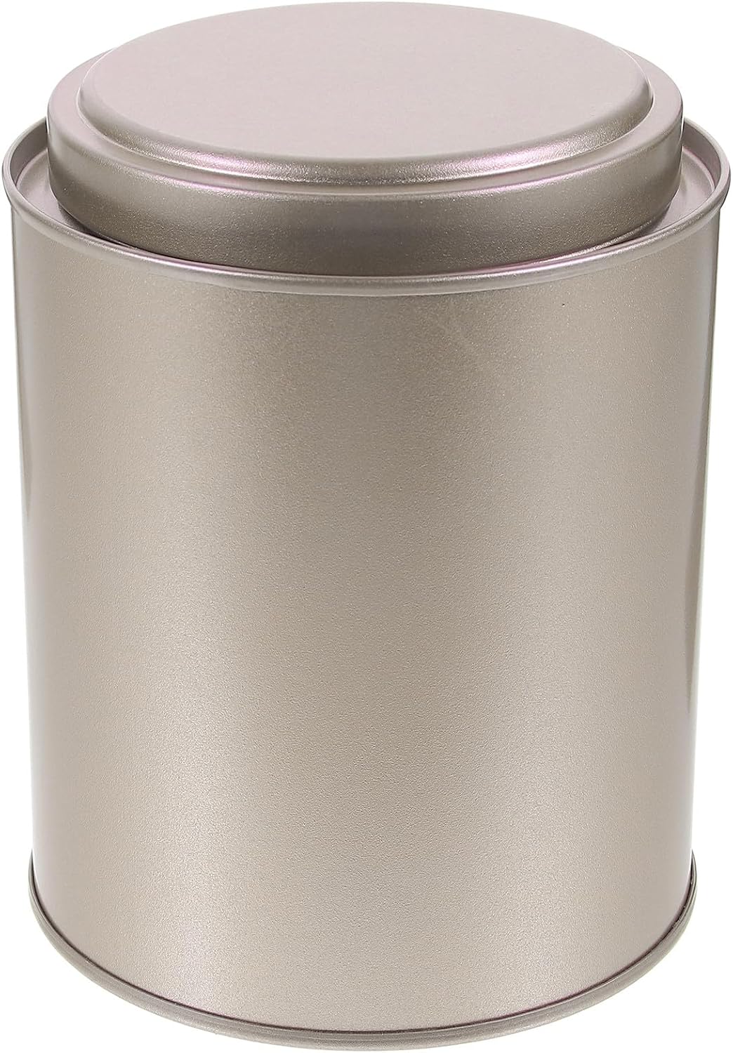 OUNONA Sealing Tea Container Small Tinplate Canister with Lid Household Storage Accessory Airtight Tea Supply Organizer for Kitchen and Pantry