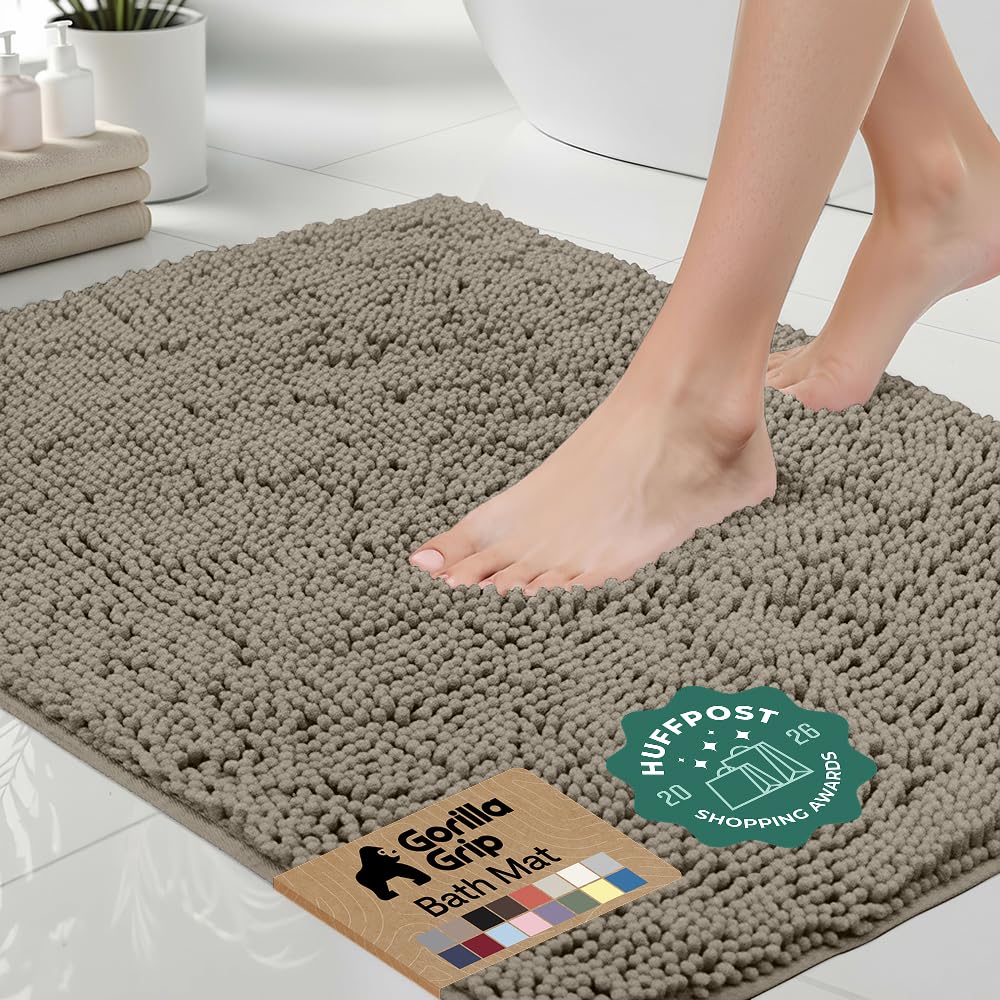 Gorilla Grip Bath Rug - Absorbent & Non-Slip -23 Gorilla Grip Bath Rug - Absorbent & Non-Slip -23