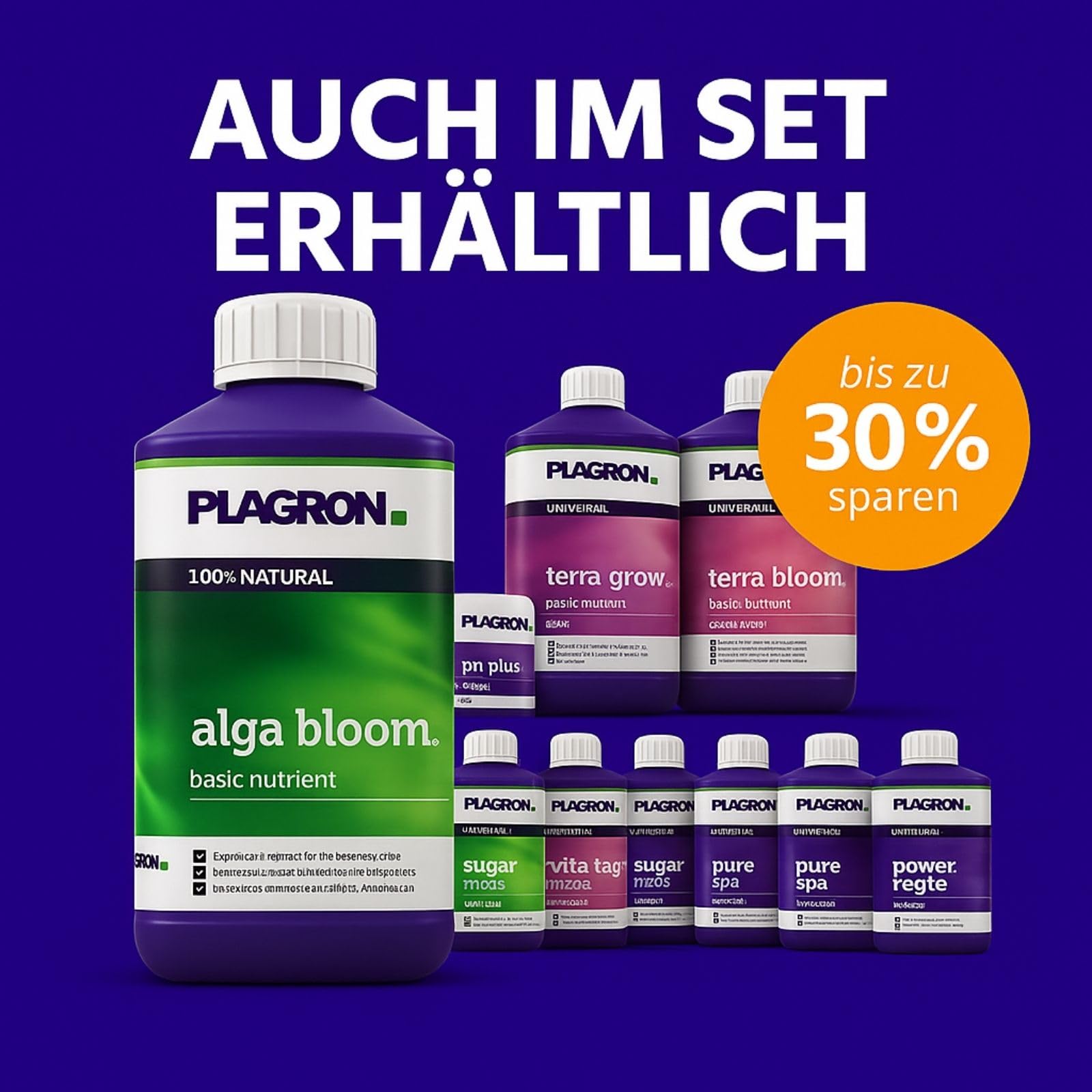 Weedness Plagron Alga Bloom 5 L – Engrais naturel pour floraison