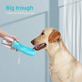 Pet Supplies : Portable Dog Water Bottle for Walking 19 OZ