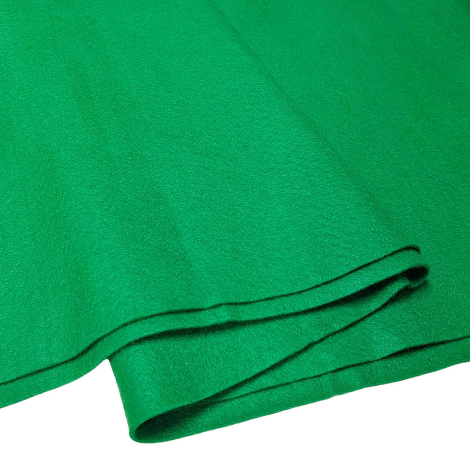 Jtnohx Green Felt, Felt Fabric for Crafting Soft Fabric Sheets for Art and Sewing Projects 1.4mm Thick 91x225CM Flexible - Image 3