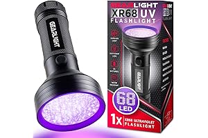 GearLight UV Flashlight Black Light for Bedbug Detectors