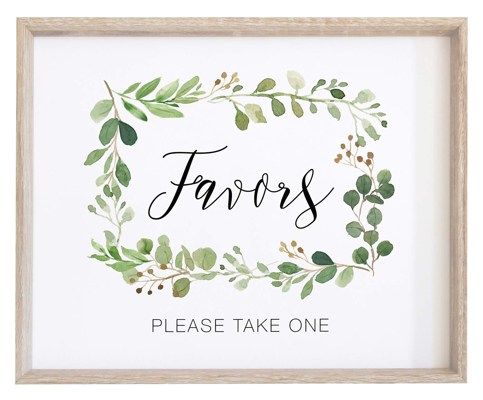 Panneau de mariage eucalyptus pour guider vos invités avec style sur la table des cadeaux