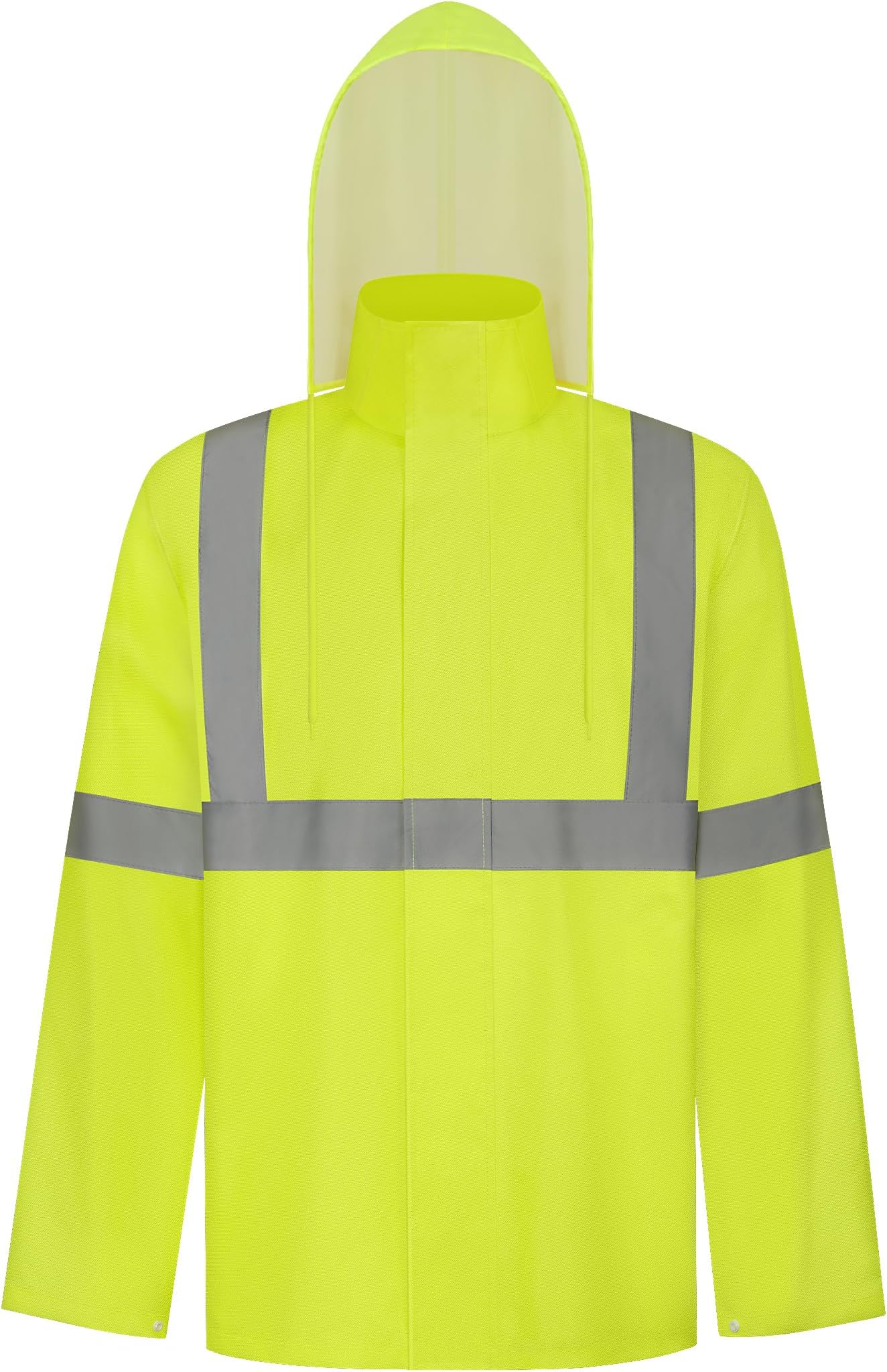 Hi Vis Rain Jacket Rain Suits for Men Waterproof