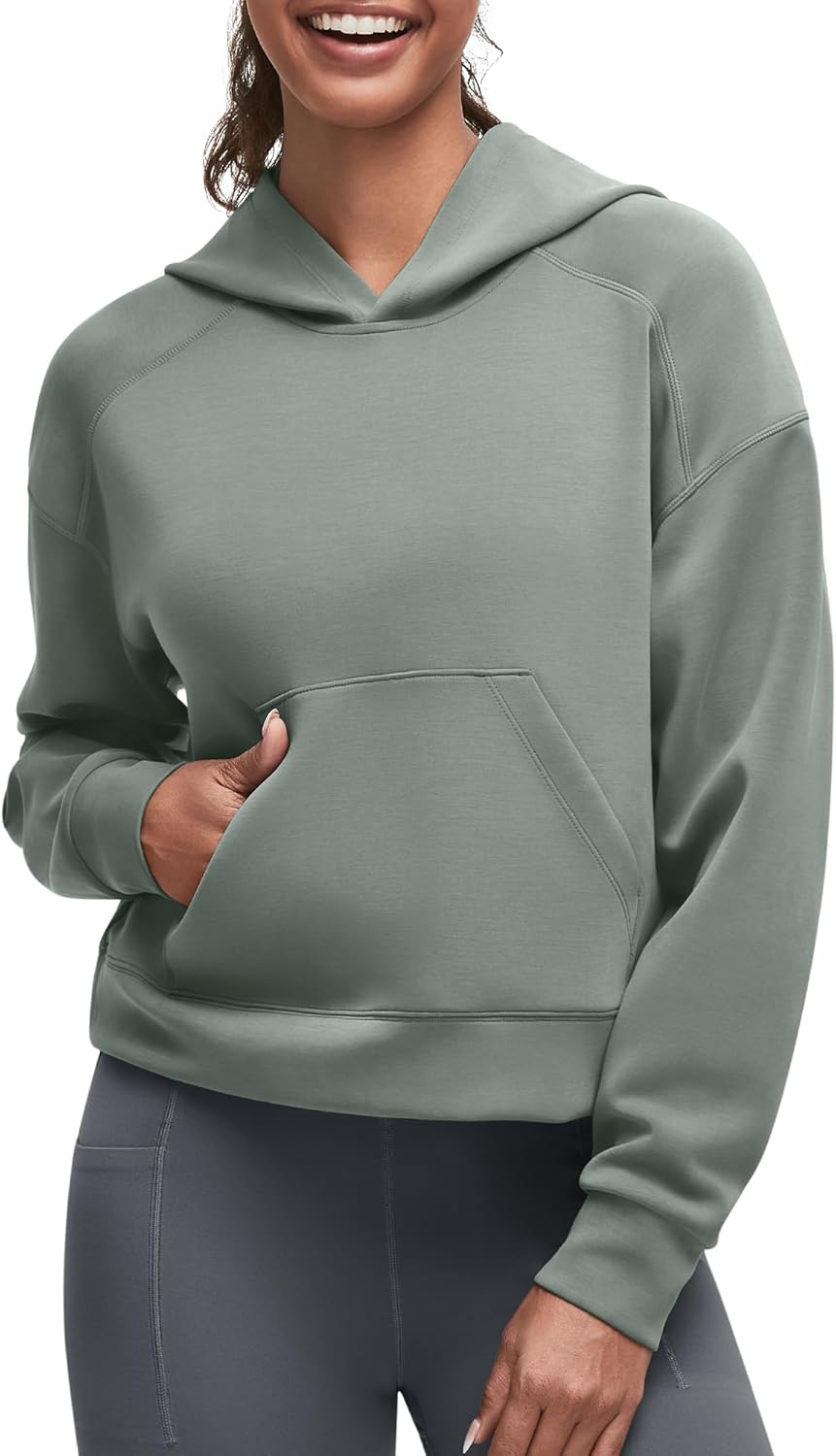 G4Free Smoofit Modal Soft Women's Fashion Hoodies Casual Pullover Long Sleeve Sweatshirts with Kangaroo Pocket - Image 4