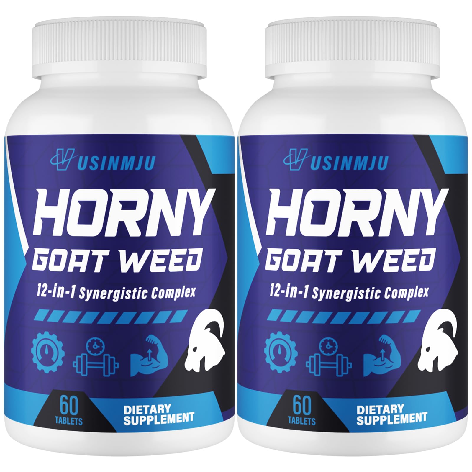 Hornygoatweed for Men, 12 in 1, Maca, Tongkat Ali, 60 Tablets — Amazon image 10