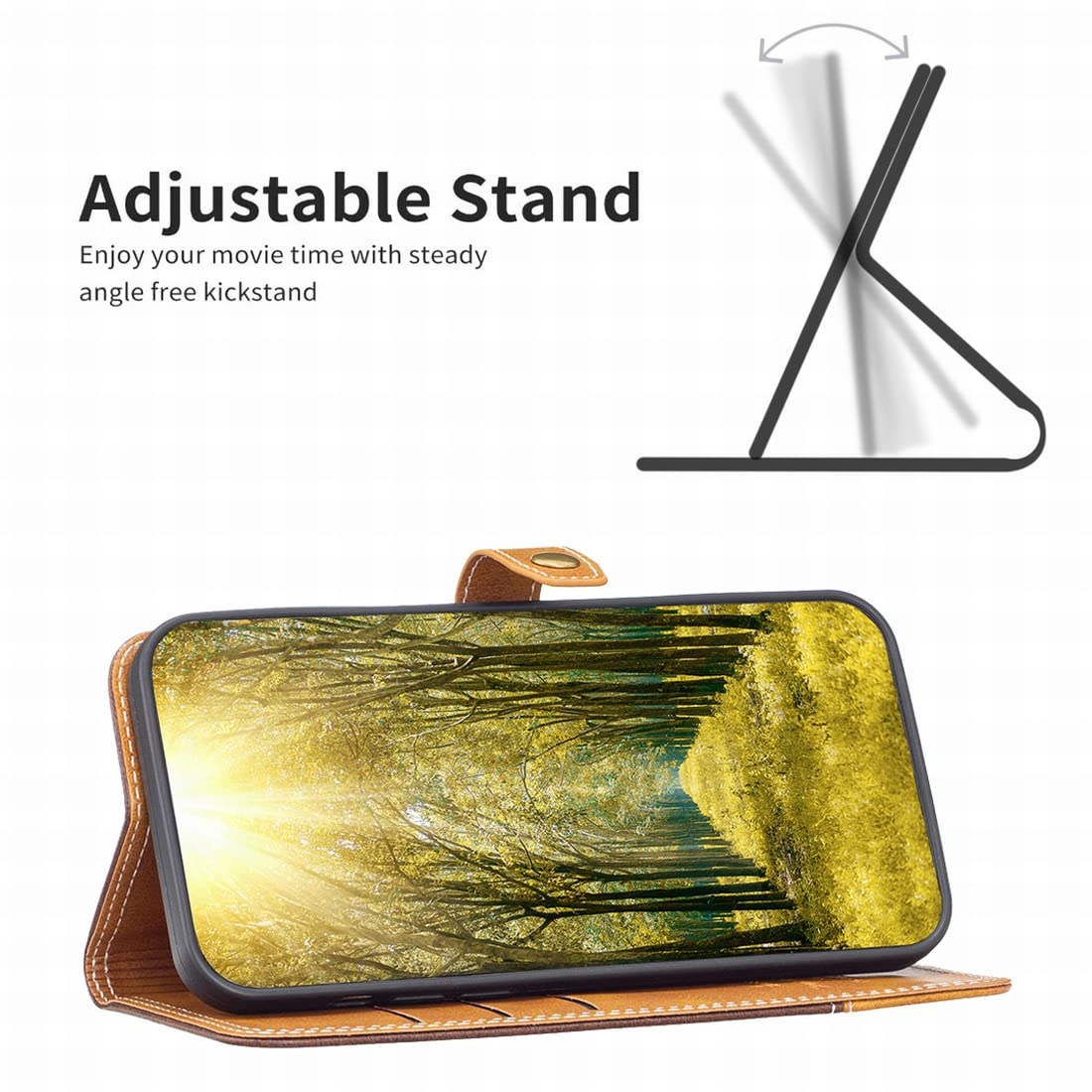 Funda Tipo Cartera Con Soporte Para Xiaomi 12T Pro Y 12T – Cuero PU, Forro De Silicona, Ranura Para Tarjetas Y Cierre Magnético (morado)