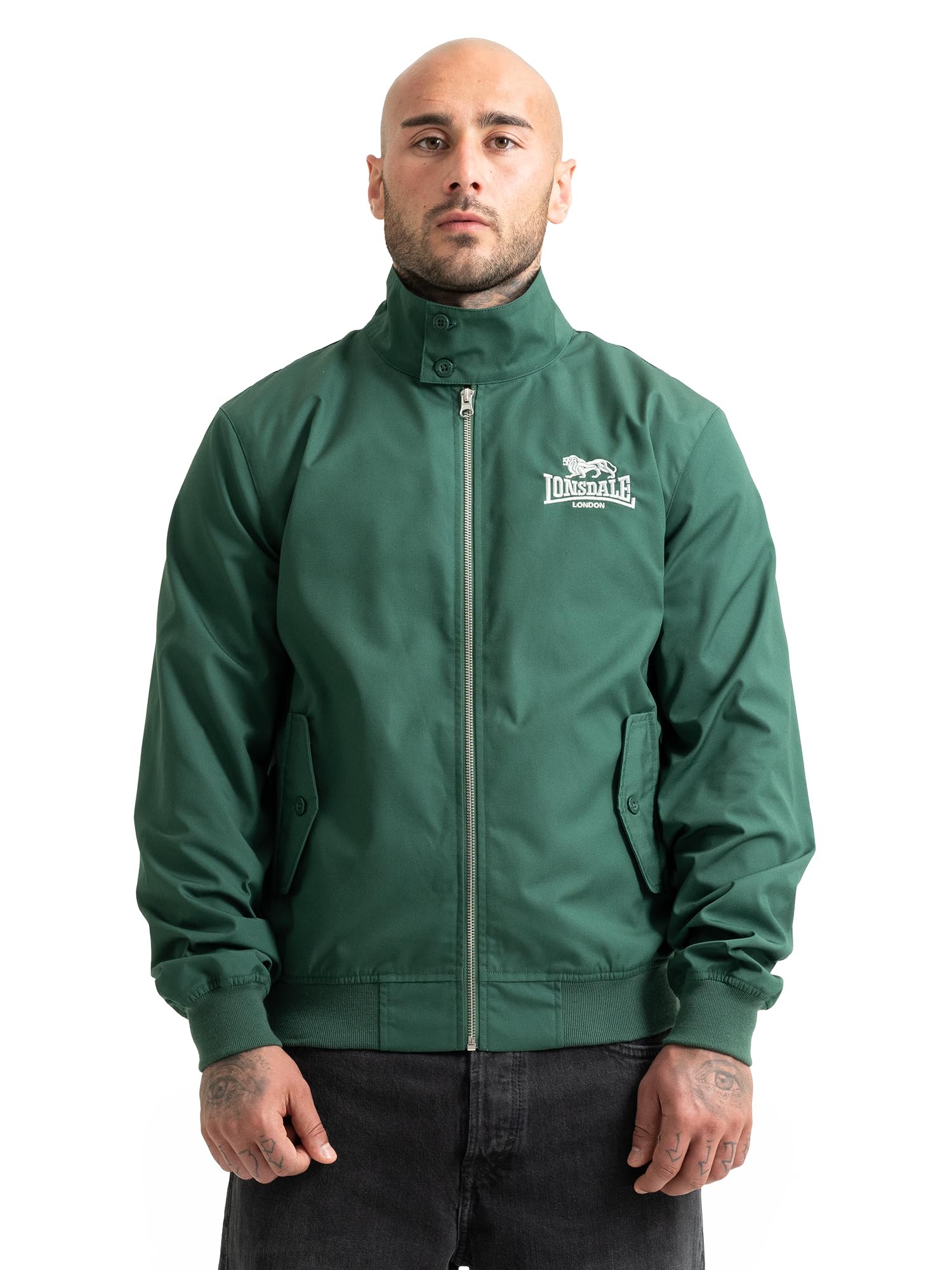 Lonsdale Veste classique pour homme, coupe ajustée