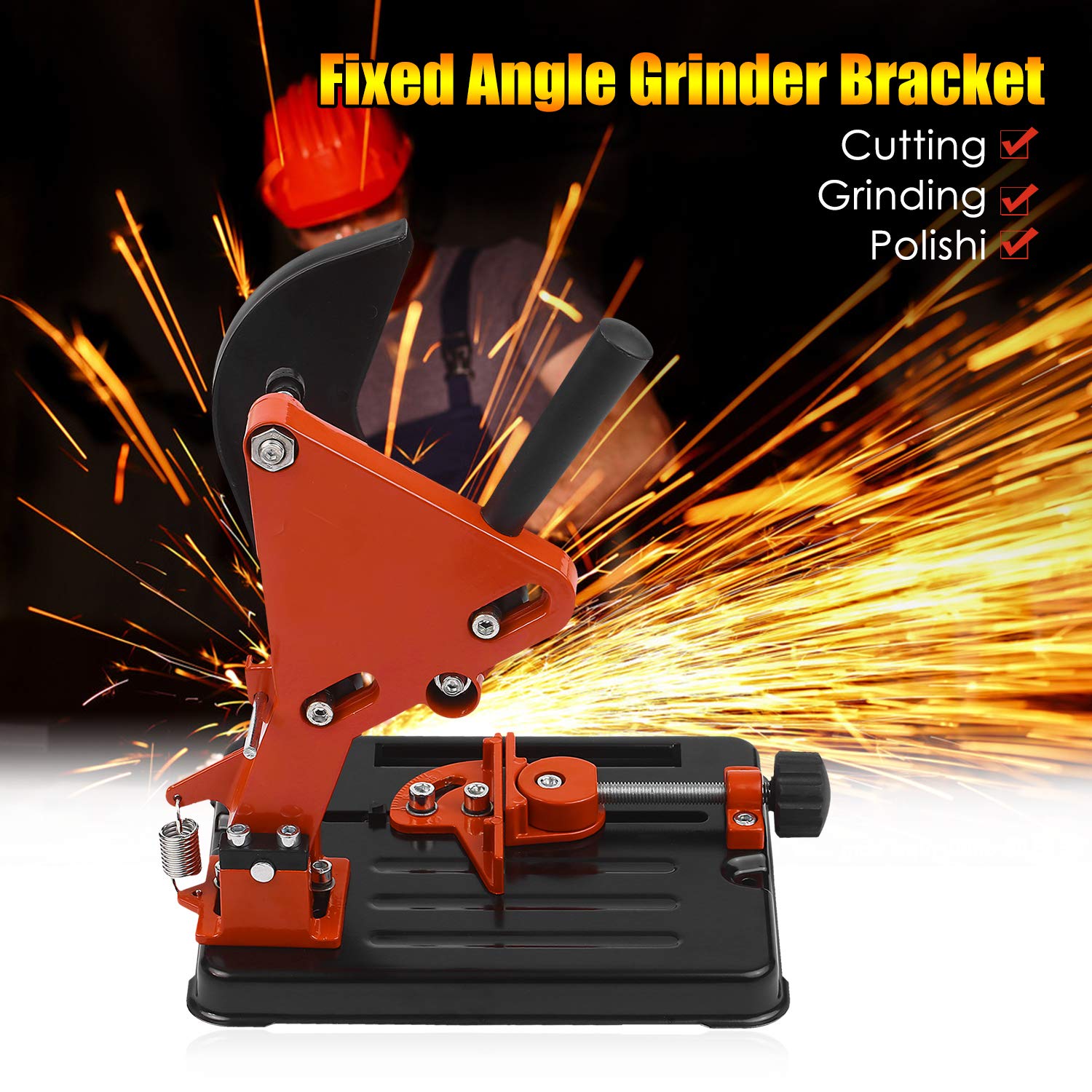 Smerigliatrice angolare multifunzione, supporto per smerigliatrice da 100/115/125 mm, strumento per la lavorazione del legno, utensili elettrici fai da te