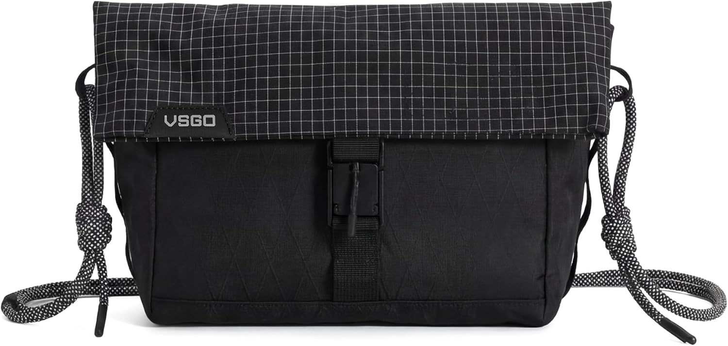 VSGO 3L Crossbody Camera Bag with Padded Dividers