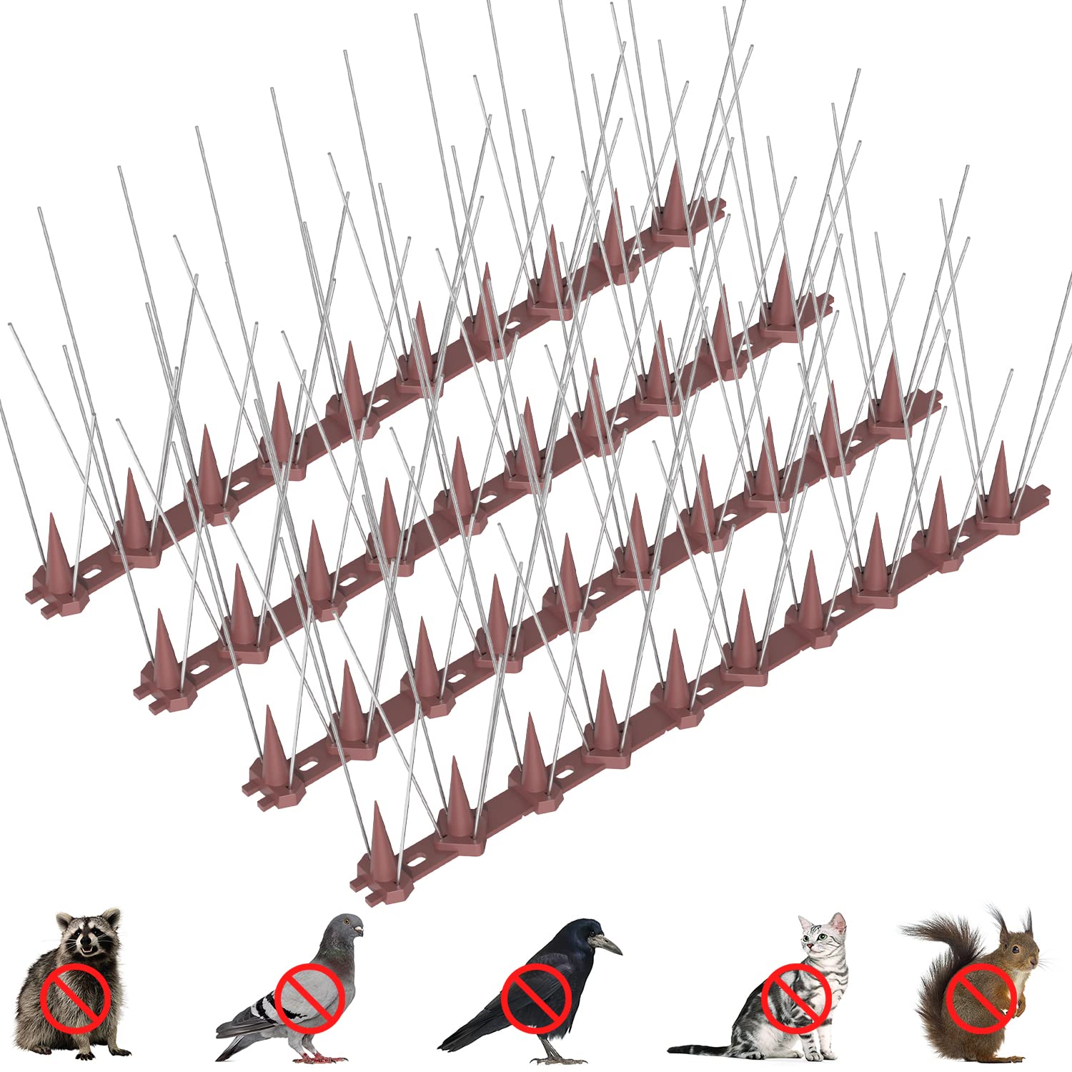 Buy Bird Spikes, Stainless Steel Bird Spikes of Different Lengths
