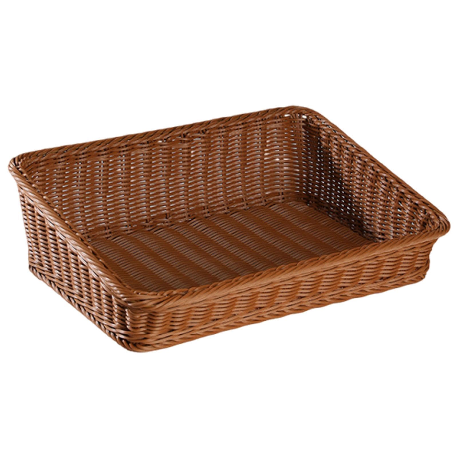 Cestino Portaoggetti, Cestino per, Vassoio Decorativo per Il Pane, Vassoio per Snack, Organizer da Banco, M