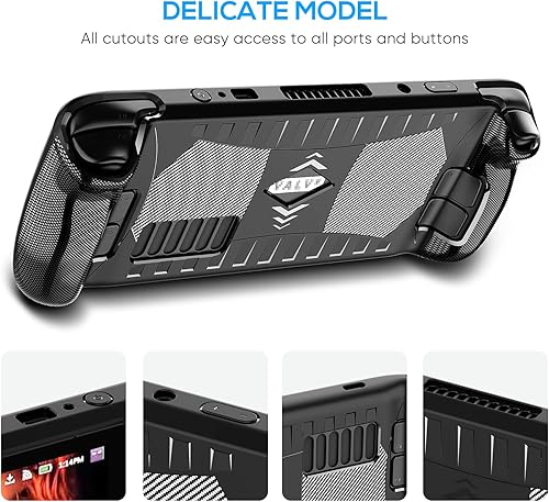 Miniatura 4 de Funda protectora para cubierta de vapor con protector de pantalla de vidrio templado a prueba de golpes antideslizante accesorios anticolisiones