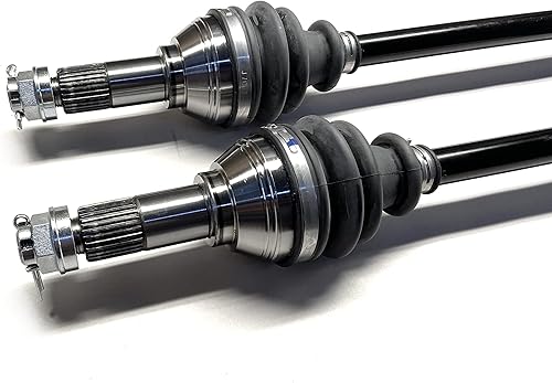 Miniatura 2 de Ejes y rodamientos CV delanteros de precisión para Can-Am 705402030, 705402031, izquierda y derecha, probada con calidad, tratado térmicamente,