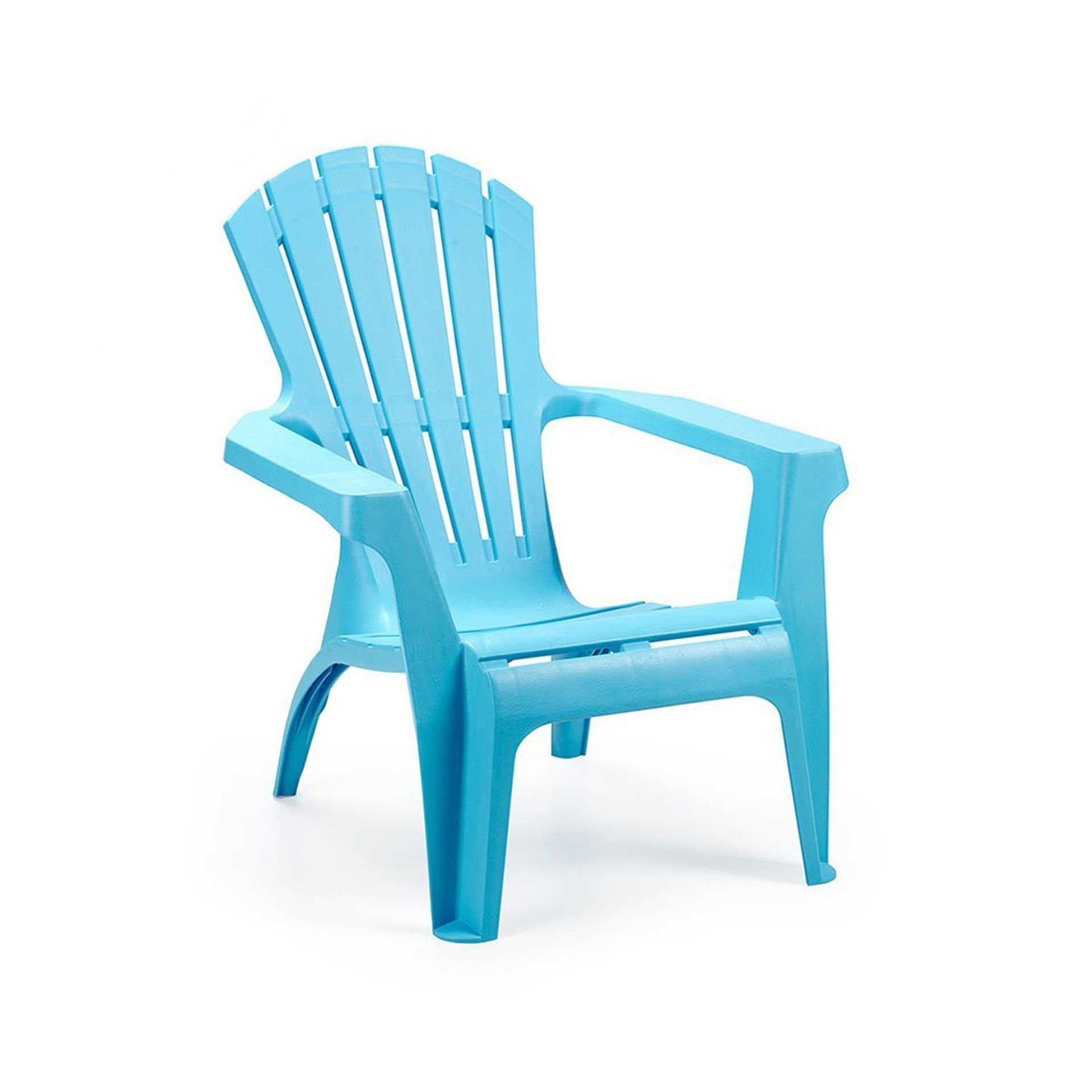 IPAE-PROGARDEN Poltrona da Giardino Colore Azzurro - Modello Dolomiti