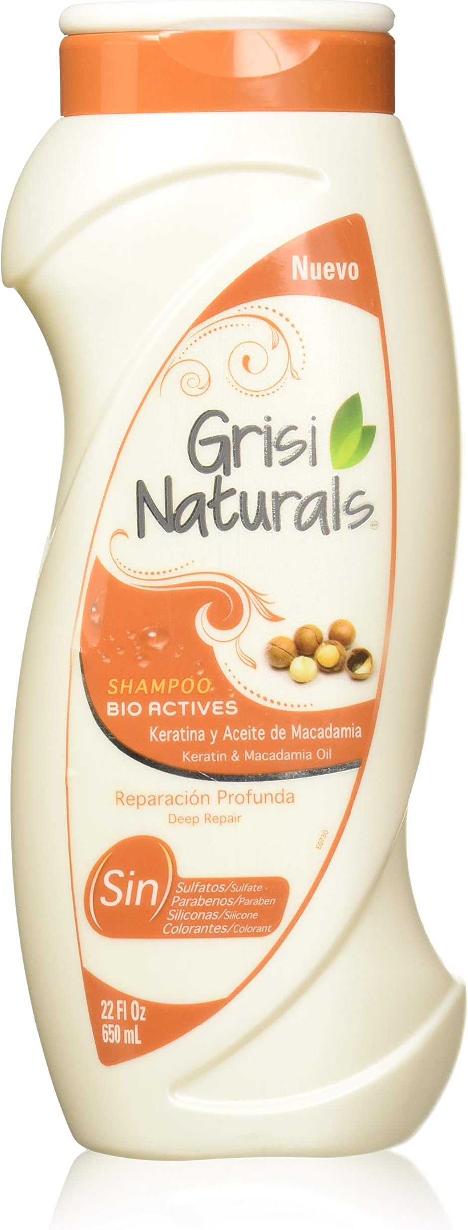 GrisiNaturals Keratin & Macadamia Oil Deep Repair Shampoo