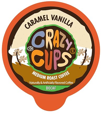Crazy Cups Flavored Decaf Coffee, Decaf 