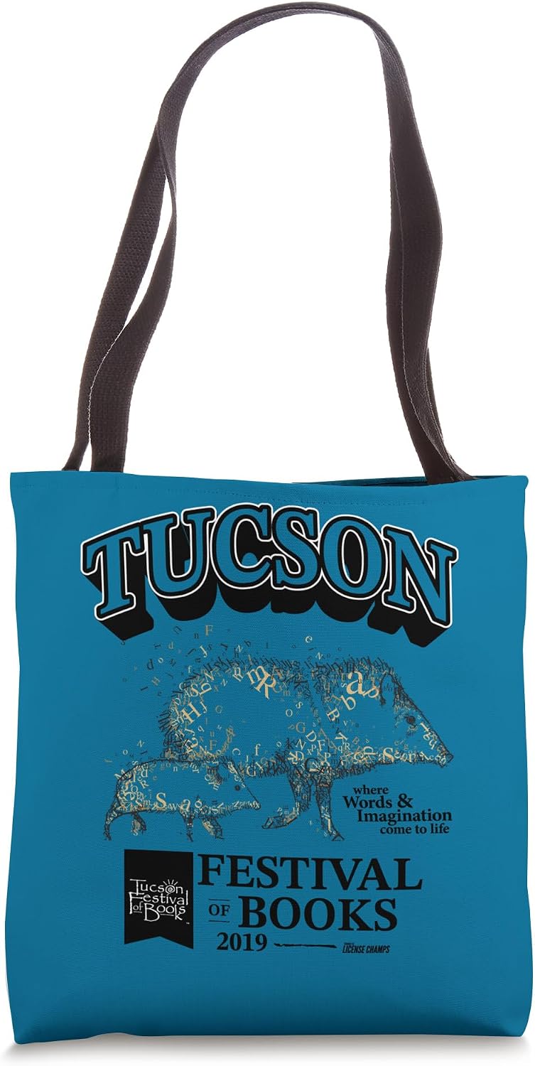 Tucson Festival of Books | TFOB 2019 | Javelina Mascot Tote Bag