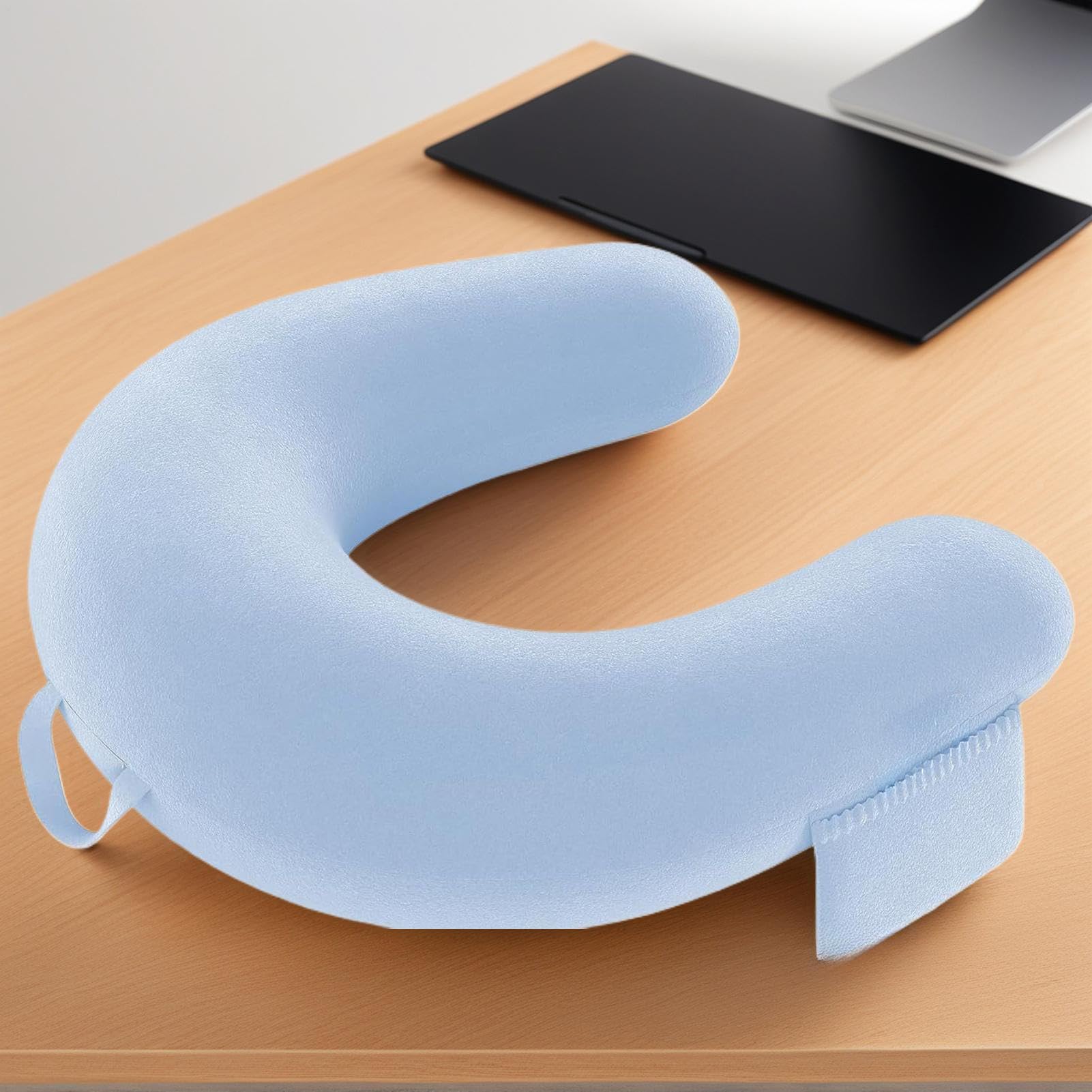 Genérico Almohada para Lectura Cojín Ergonómico en Forma de U | Soporte para Regazo Para Niños Y Adultos Soporte De Brazos Reduce Fatiga Cama Escritorio Sofá Suelo Sentarse Trabajar Jugar