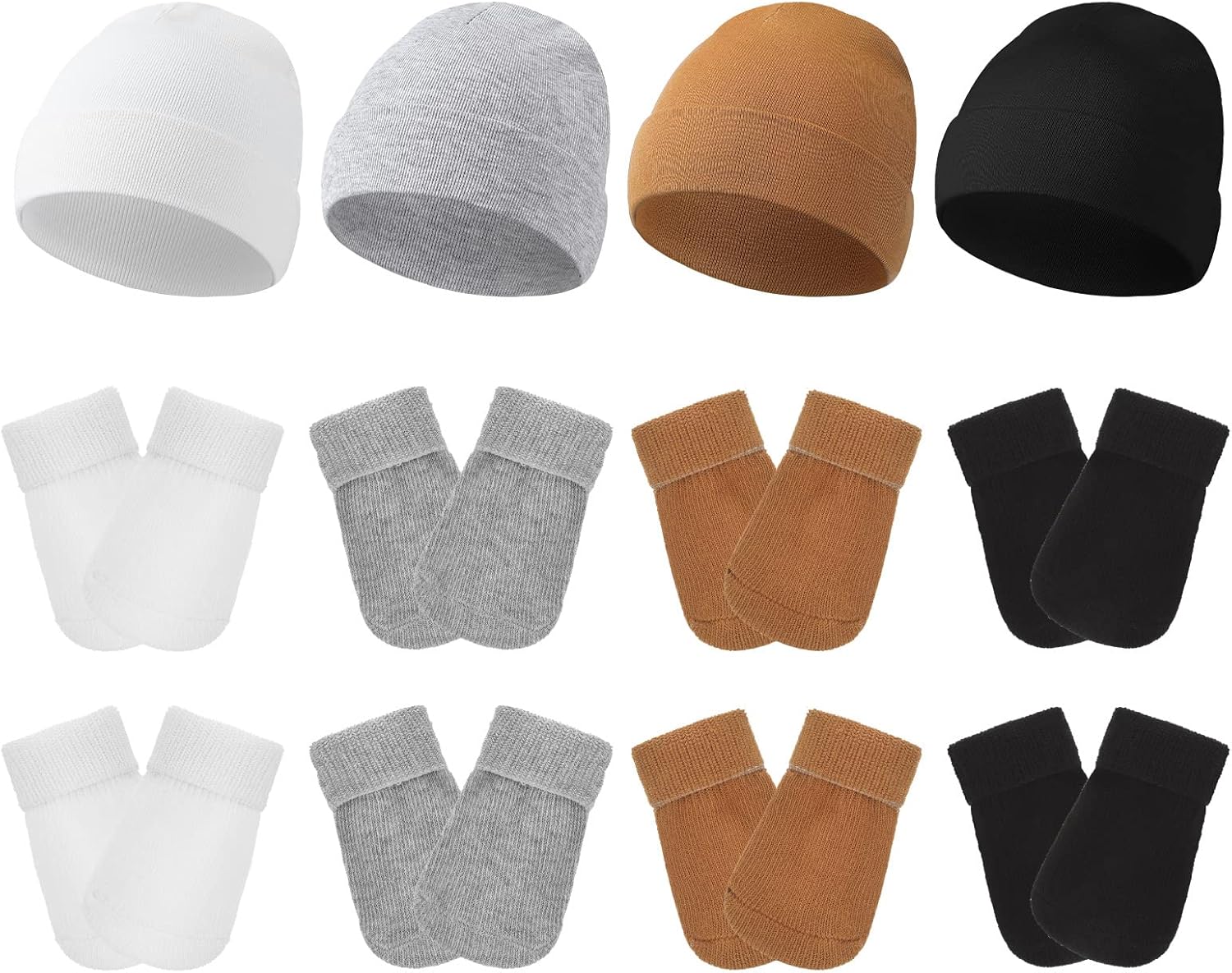 Hercicy 4 Pack Preemie Hat and