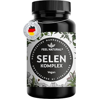Selenium High Dose: 200 &mu;g Selenium &ndash; 365 Tablets &ndash; Highly Bioavailable thanks to 3 High-Quality Selenium Forms: Sodium Selen