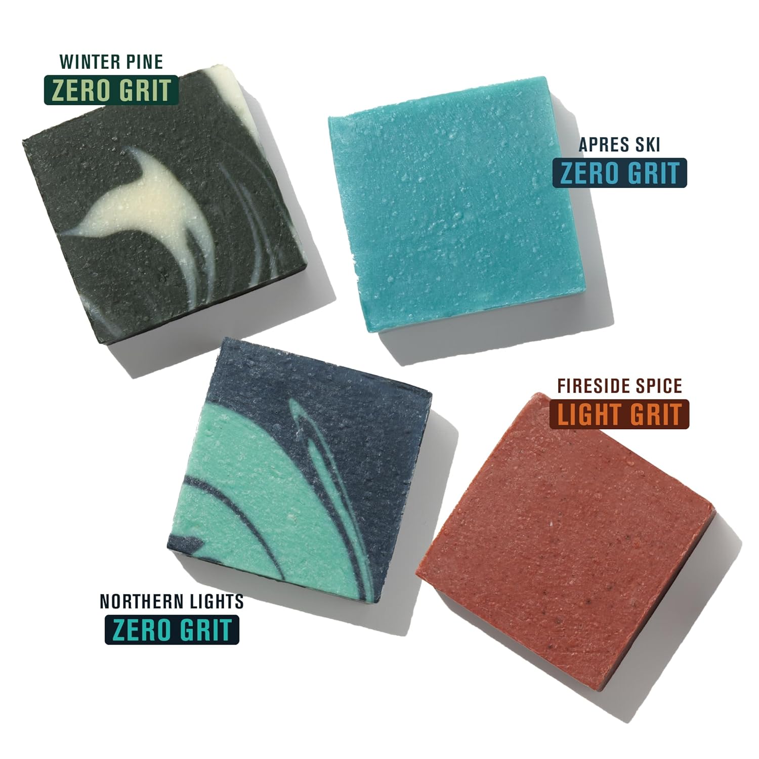 Every Man Jack Cold Processed Mens Bar Soap Variety Gift Set - Invigorating Winter Scents - Deeply Cleans, Hydrates with Naturally Derived Ingredients - 5 ounce (pack of 4) - Image 3