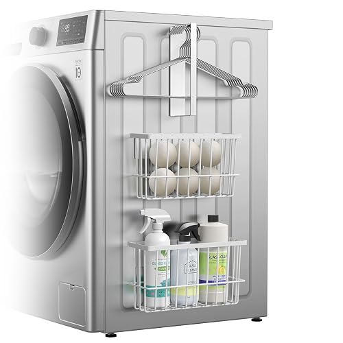 Laundry Room Organization and Storage Magnetic Dryer Ball Holder with