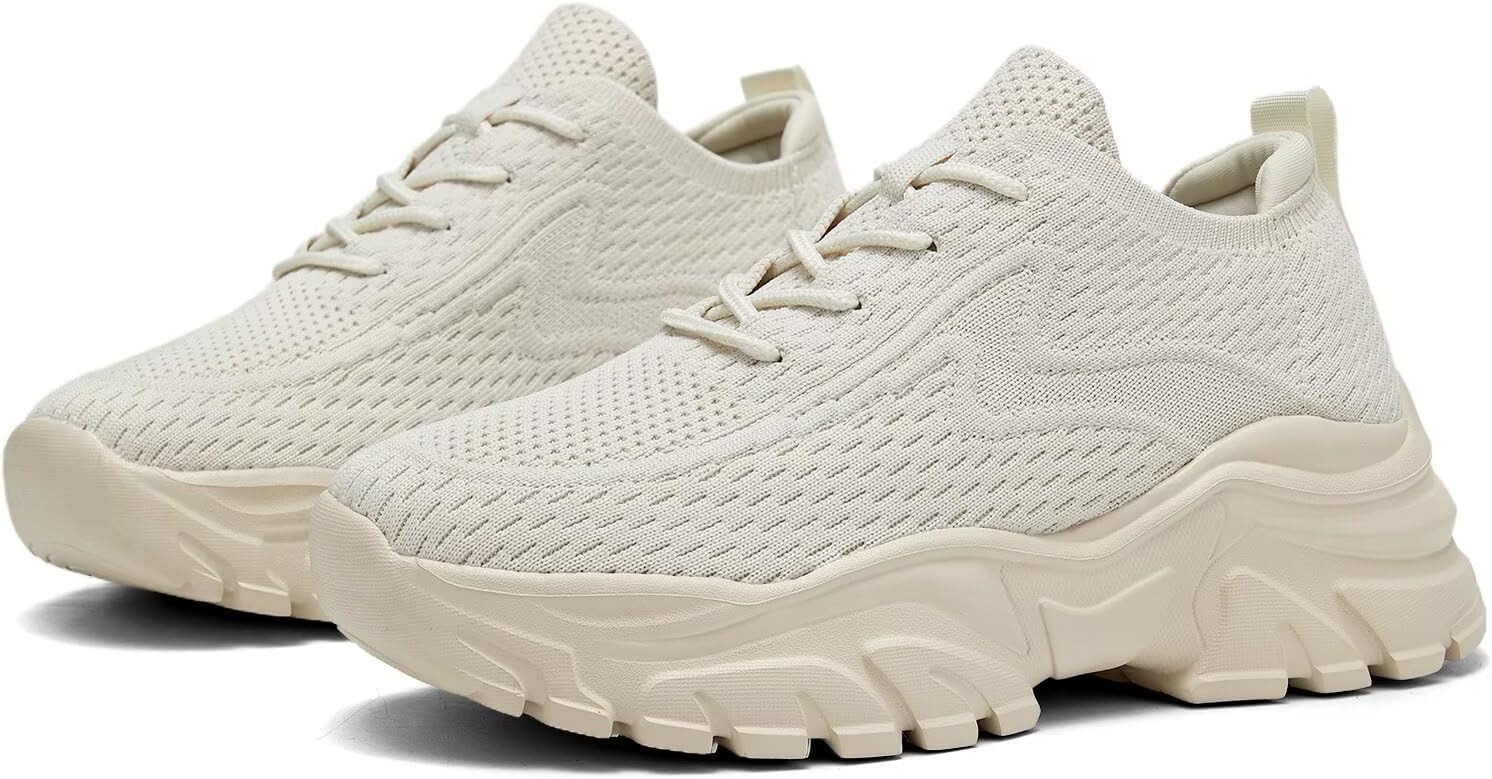 Womens Running Shoes Walking Sneakers Breathable Lightweight Fashion Athletic Sports Gym Work