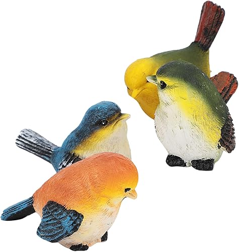 Miniatura 5 de Keenso Estatuas de pájaros, decoración de pájaros decorativos, figura de pájaro, decoración del hogar, estatuas y figuras de pájaros, decoración de