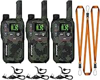 BAOFENG Rádios Comunicadores Gt-18 para Crianças E Adultos, de Longo Alcance, Recarregáveis E Sem Licença, com Bateria de 1500 Mah, 22 Canais com Noaa, Função de Busca Automática para Camping