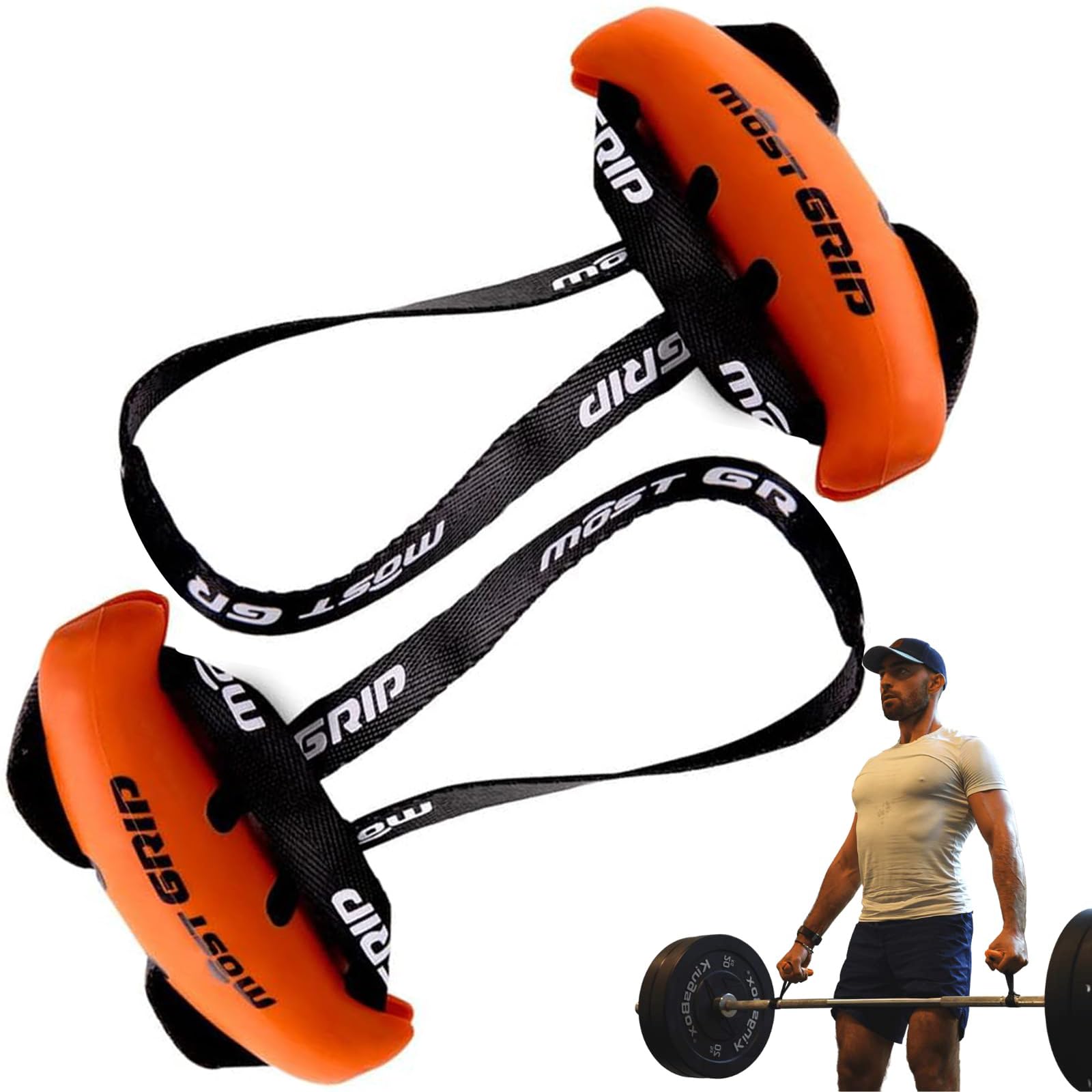 Pull Up handles, Upgrade Your Pull-Up Workout with Gym Exercise Handles - Resistance Band & Strength Trainer, Home Gym Add-On Equipment | 1 pair Pull Down Workout Accessories