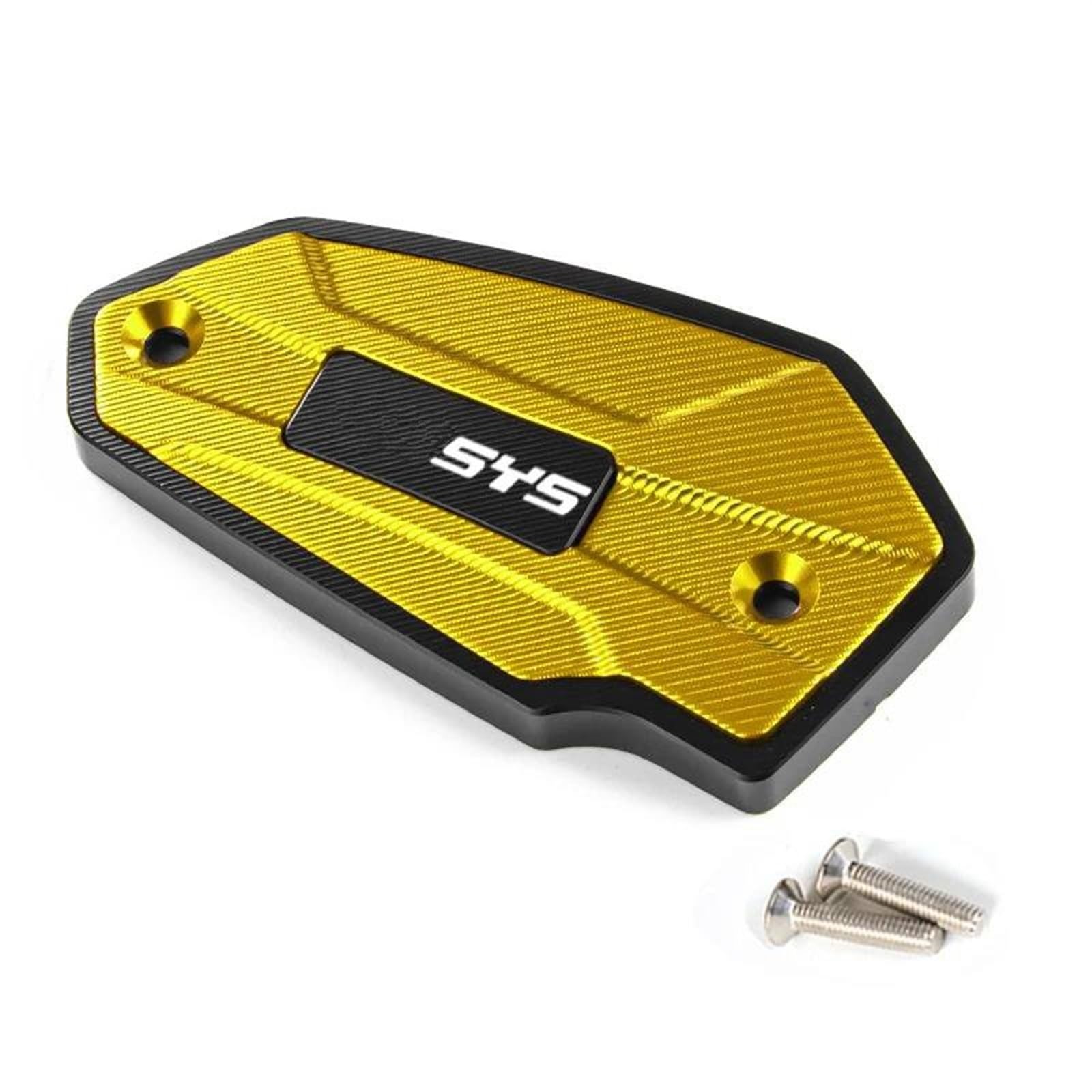 Tapa depósito líquido frenos delantero premium color oro para motos Kawasaki S650 2007-2019 7