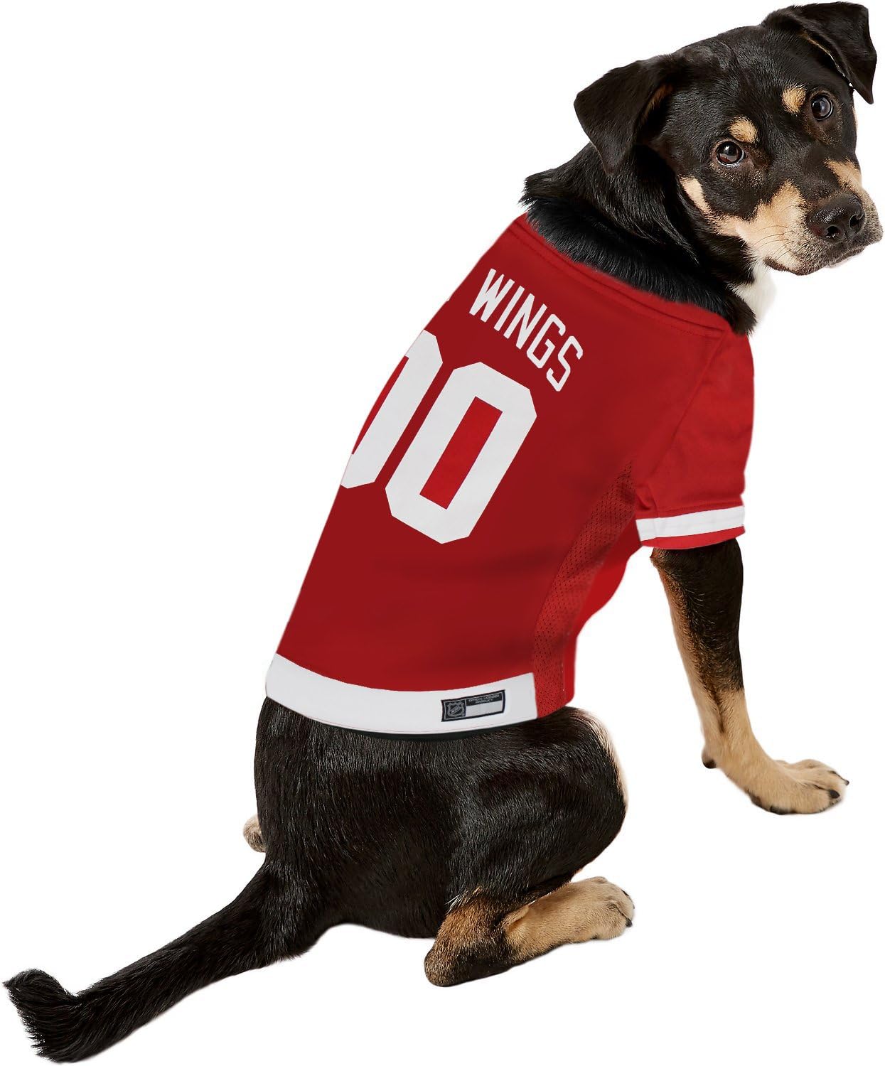 NHL Dog Jersey - Detroit Red Wings XX-Large. A Premium Big Jersey for Dogs & Cats
